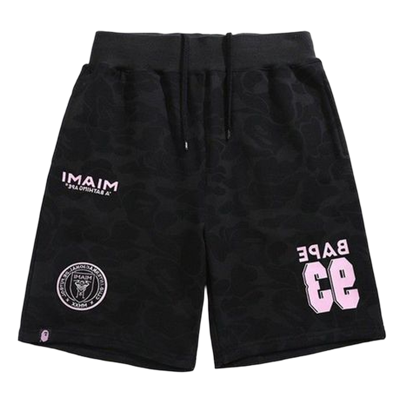 Bape Miami Shorts Black Back
