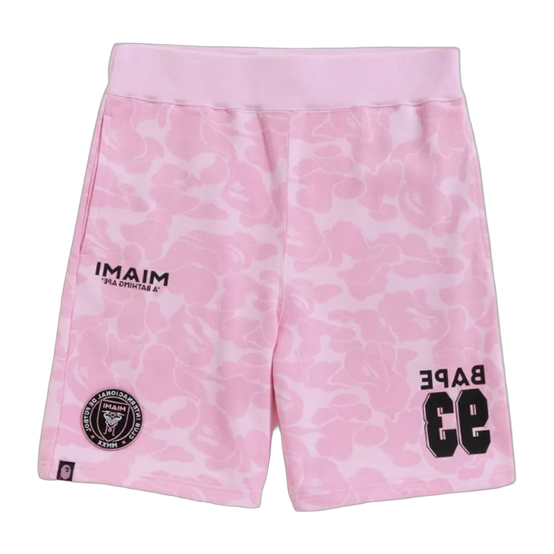 Bape Miami Shorts Pink Back