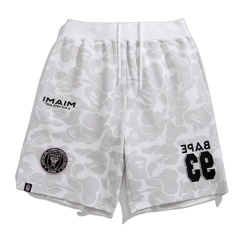 Bape Miami Shorts White Back