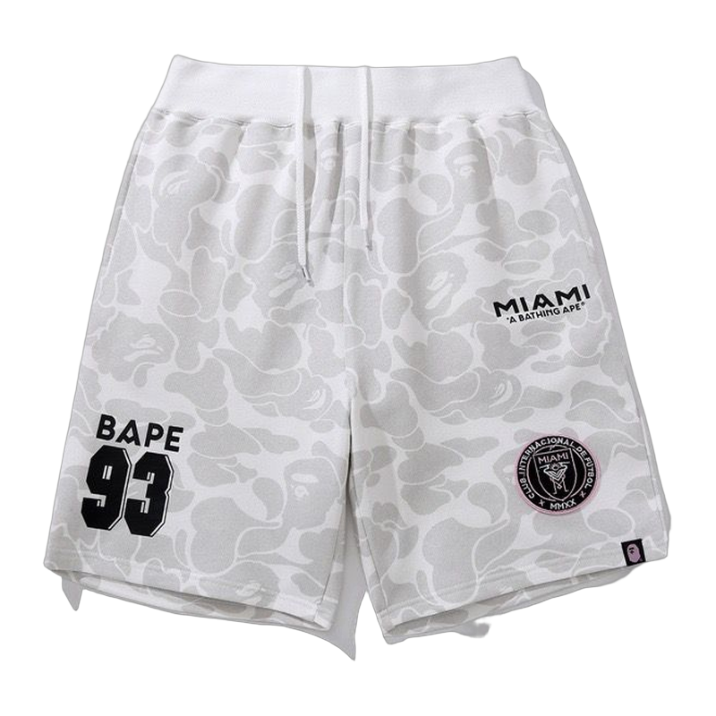 Bape Miami Shorts White