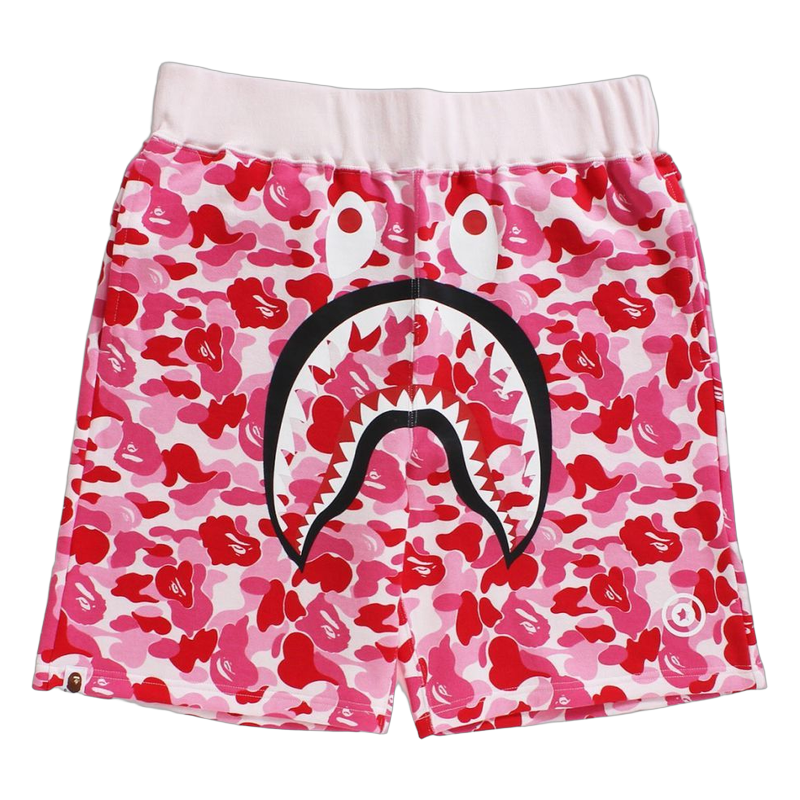 Bape Shark Shorts Pink Back