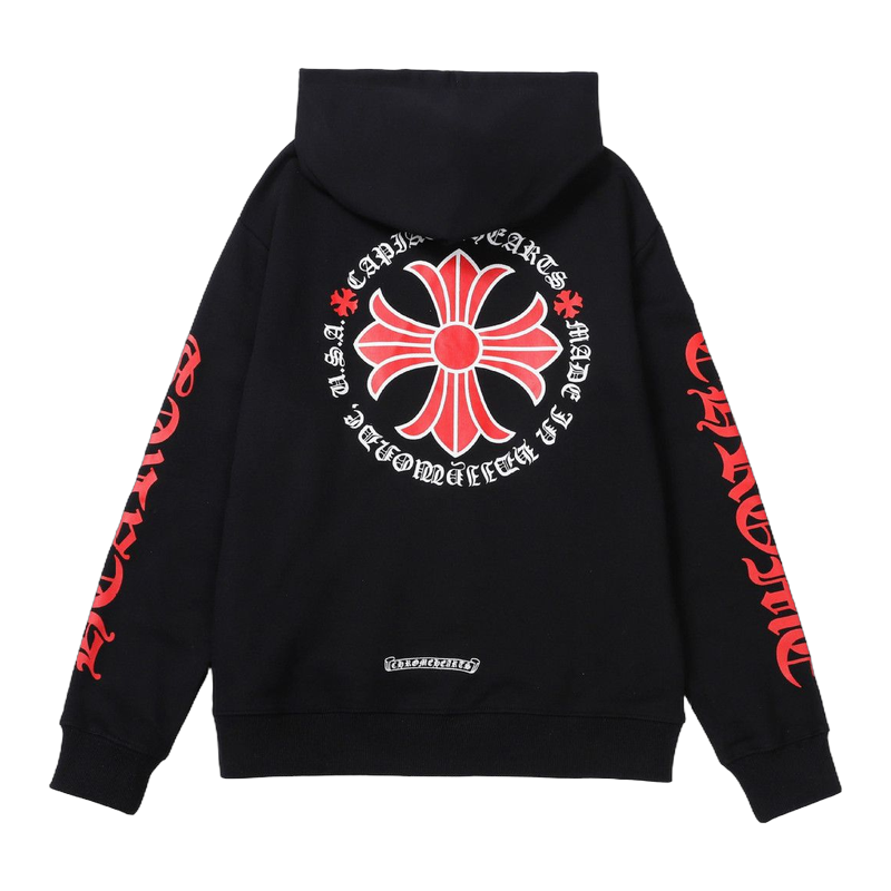 CH Black/Red Zip Back