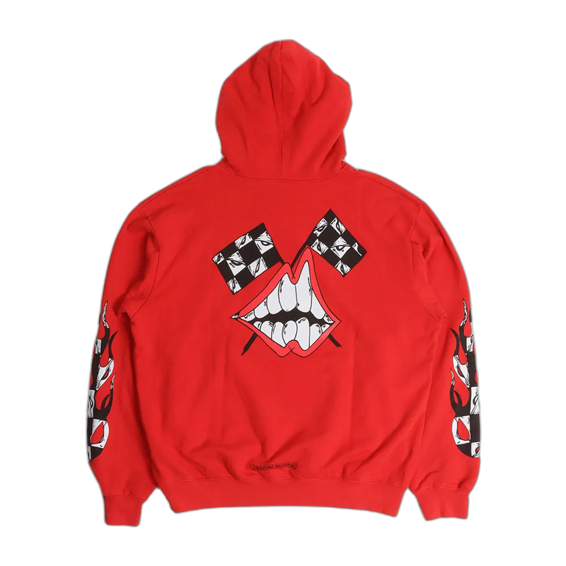 Chrome Hearts Red Hoodie