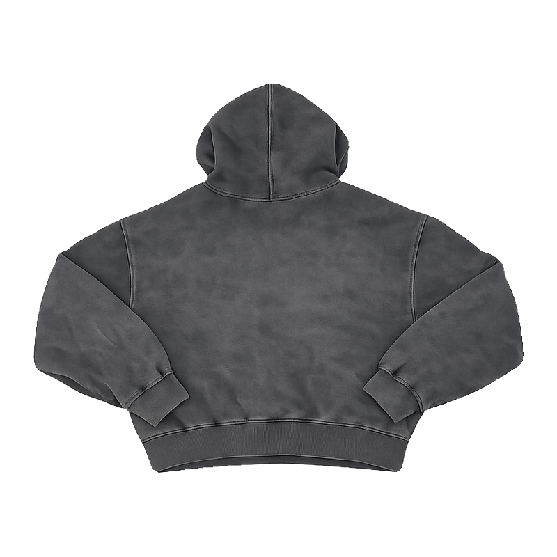 Cross Chain Hoodie Back