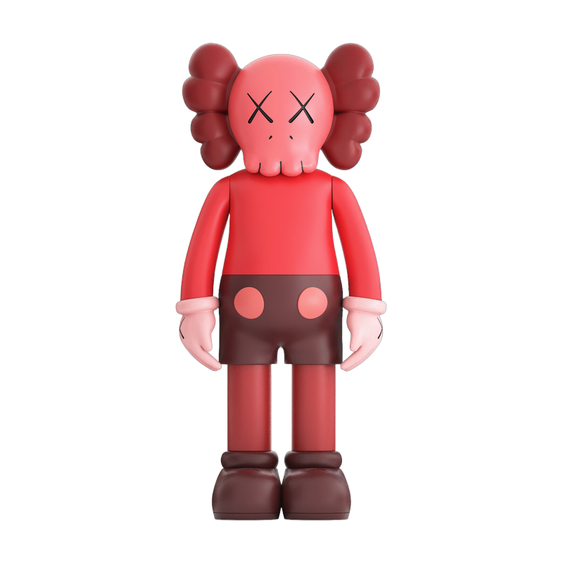 KAWS Companion Red