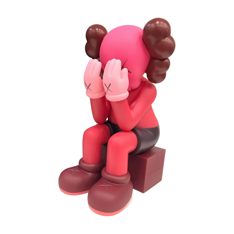 KAWS Passing Through Pink